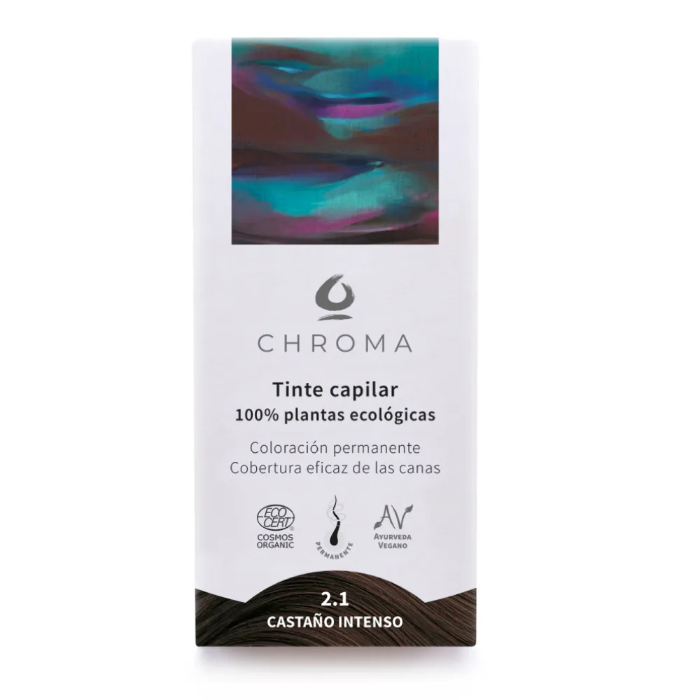 Chroma Tinte Natural 2.1 Castaño Intenso 100g